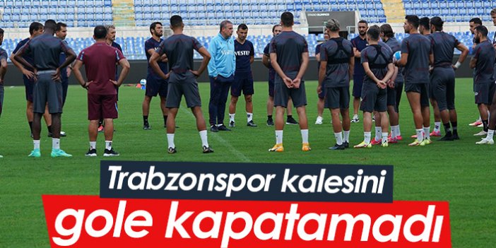 Trabzonspor kaleyi kapatamıyor