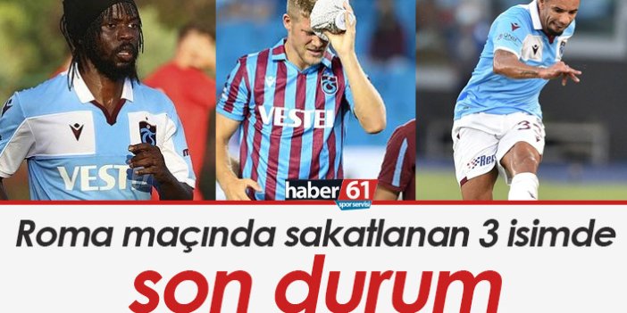 Trabzonspor'da Gervinho, Cornelius ve Peres'de son durum