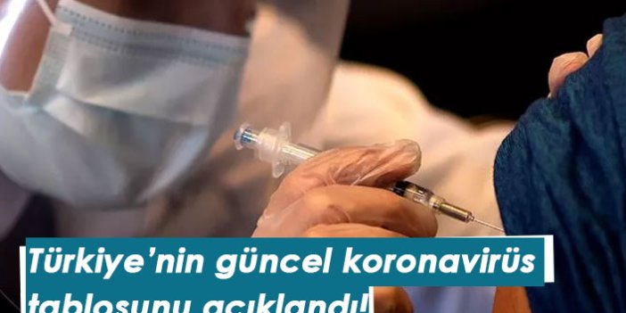 Türkiye'nin güncel koronavirüs tablosu açıklandı! 27.08.2021