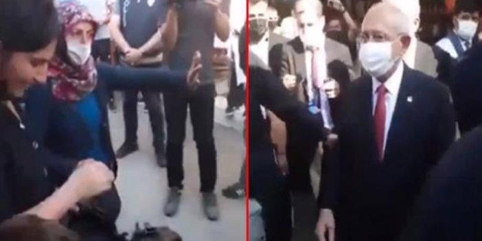 Kılıçdaroğlu'nda tepki gösteren kadın konuştu