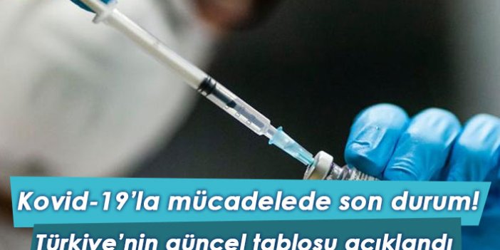 Türkiye'nin güncel koronavirüs tablosu açıklandı! 11.09.2021