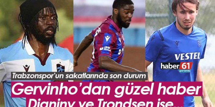 Trabzonspor'a Gervinho'dan güzel haber! Djaniny ve Trondsen ise...