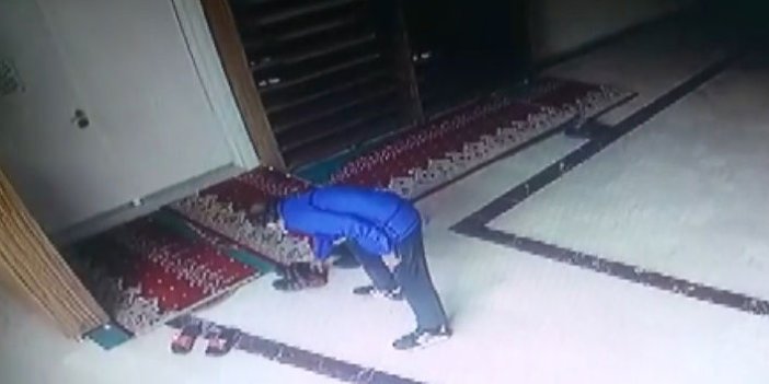 Trabzon'da önce camide karnını doyuran hırsız sonra cemaati soydu