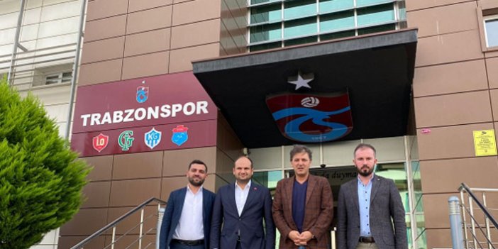 Şanlıoğlu ve Çiçek'ten Trabzonspor'a Ziyaret