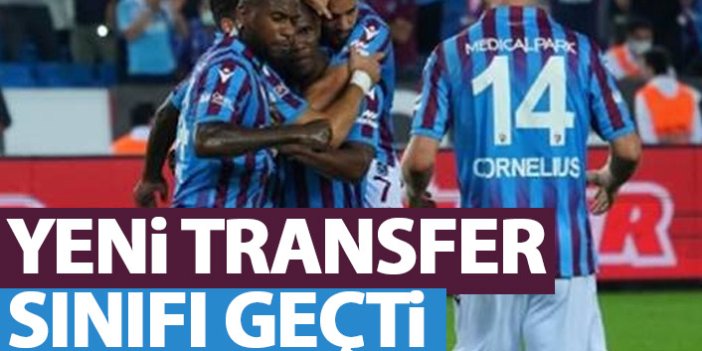 Trabzonspor'da Denswil sınıfı geçti