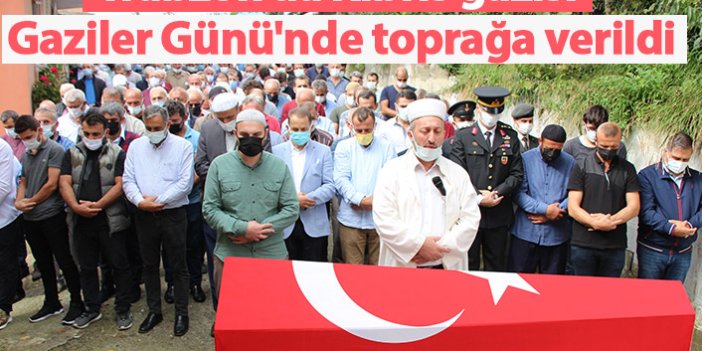 Kıbrıs gazisi Gaziler Günü'nde toprağa verildi
