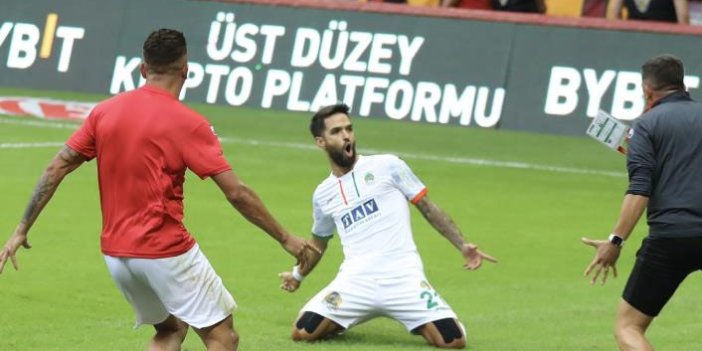 Alanyaspor Galatasaray'ı mağlup etti