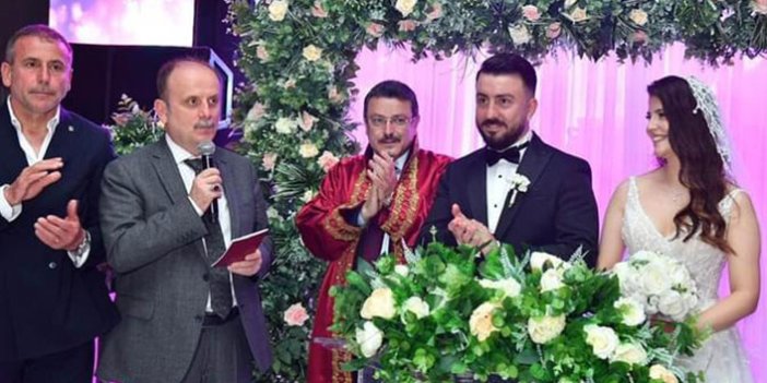Mehmet Baykan, Uğur Gençoğlu’nun düğününe katıldı