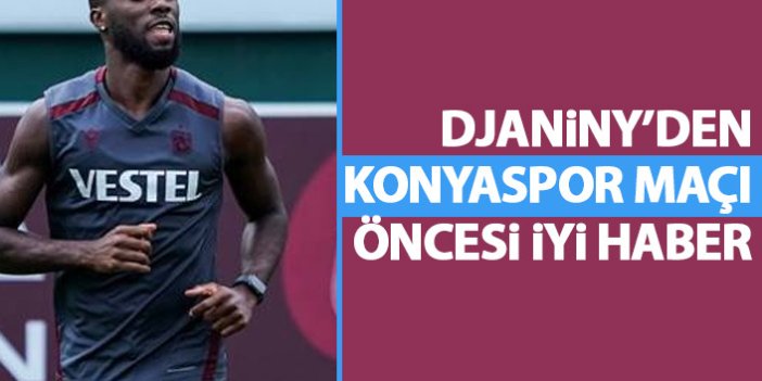 Trabzonspor'un golcüsünden güzel haber
