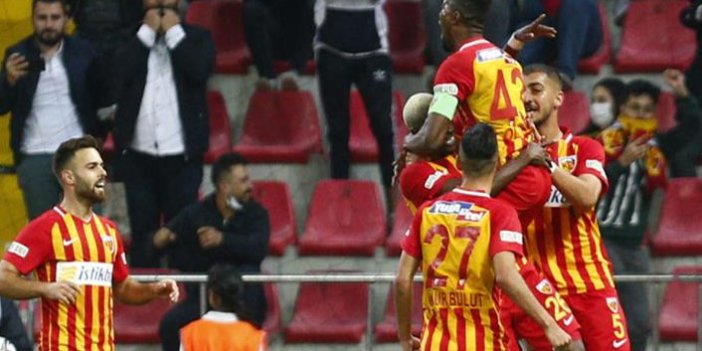 Kayserispor Galatasaray'a fark attı