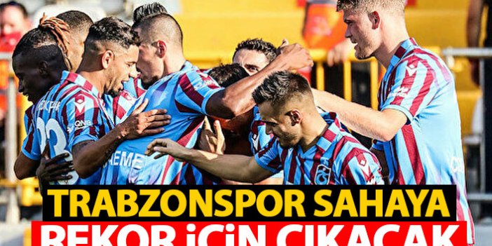 Trabzonspor rekor peşinde