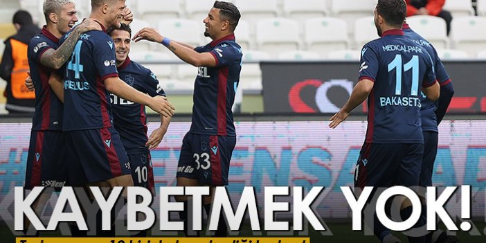 Trabzonspor 10 kişiyle Konya'dan 1 puan aldı