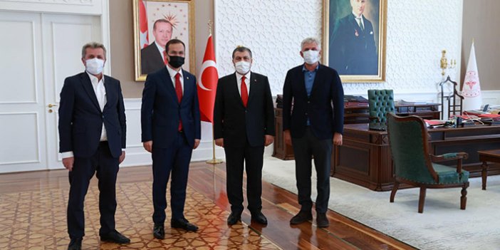 Salih Cora ve Sarıalioğlu'ndan Ankara çıkarması