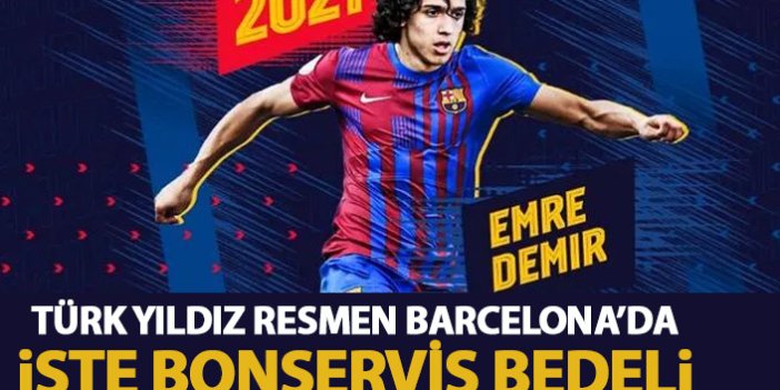 Türk yıldız Barcelona'ya transfer oldu