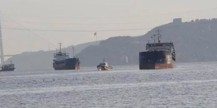 İstanbul Boğazı'nda 2 gemi çarpıştı