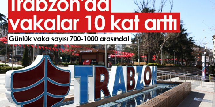 Trabzon'da vakalar 10 kat arttı