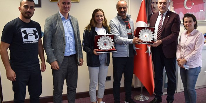 Busenaz Çakıroğlu Trabzon'da hedeflerini anlattı