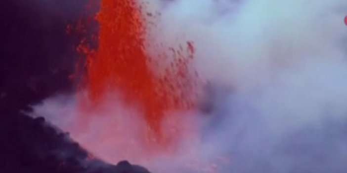 Vieja Yanardağı’nda patlamalar şiddetini arttırıyor