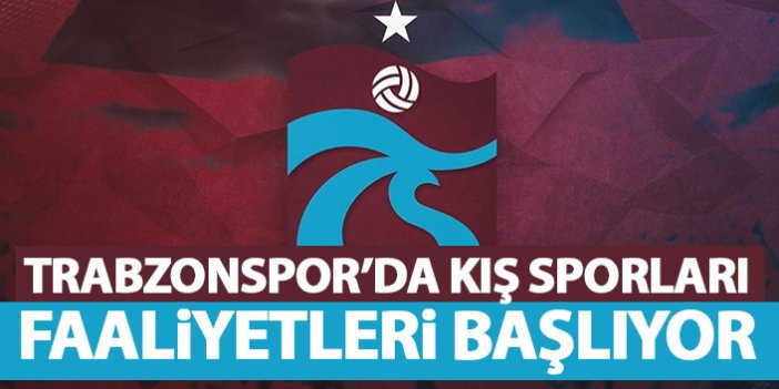 Trabzonspor'da kış okulu faaliyetleri başlıyor