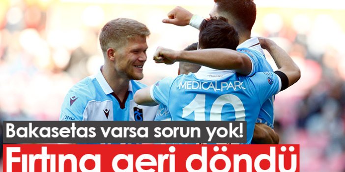Trabzonspor Kayserispor'u Bakasetas'la geçti