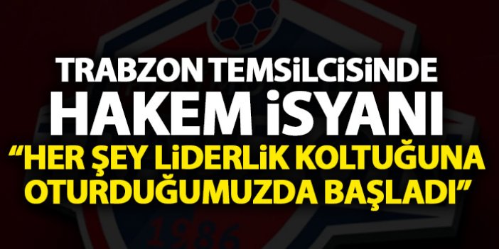 Hekimoğlu Trabzon'dan hakem isyanı: Her şey liderlik koltuğuna oturmamızla başladı