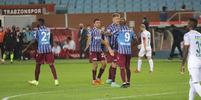 Trabzonspor kendi evinde zorlanıyor