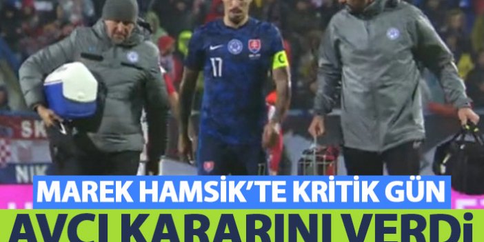 Trabzonspor'da Hamsik için kritik gün! Avcı ne karar verecek?