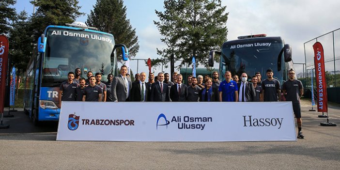 Trabzonspor yeni otobüsünü teslim aldı