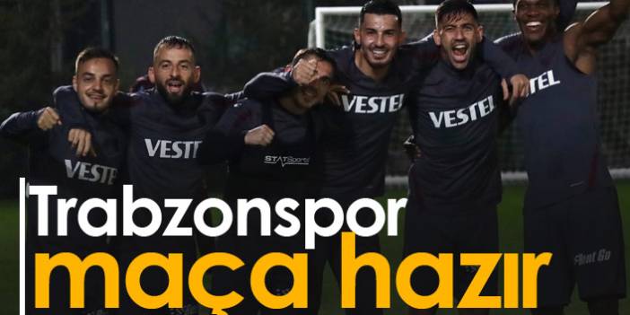 Trabzonspor Fenerbahçe maçının hazırlıklarını tamamladı.16-10-2021