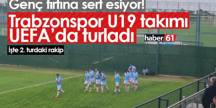 Trabzonspor U19 , Zvijezda'yı yendi! İşte yeni rakip