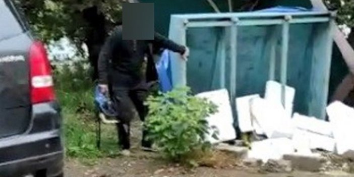 Trabzon'da hamsi tezgahına motorlu testere ile saldırdı
