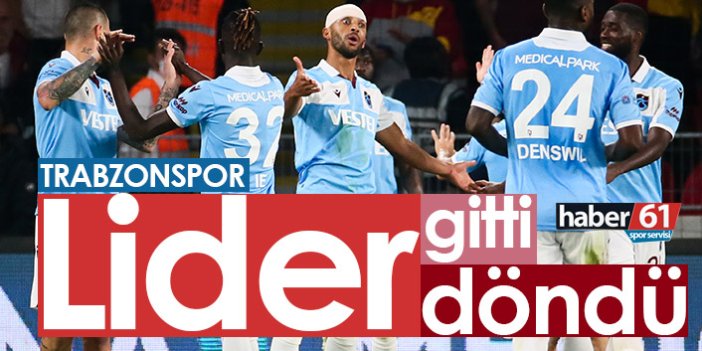 Liderliğe devam! Trabzonspor Göztepe'yi kayıpsız geçti