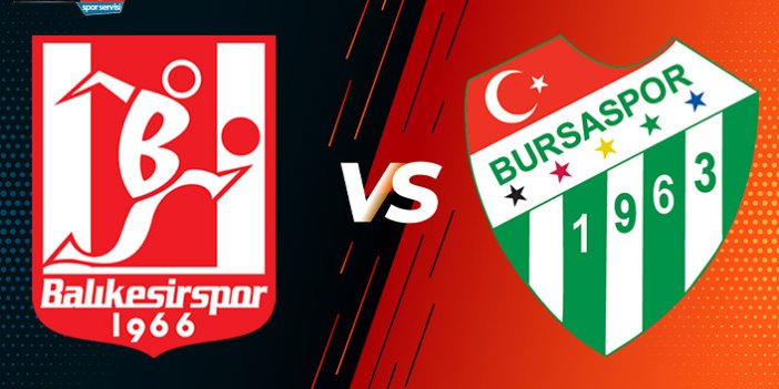 Balıkesirspor Bursaspor maçı hangi kanalda saat kaçta? TRT Spor canlı izle