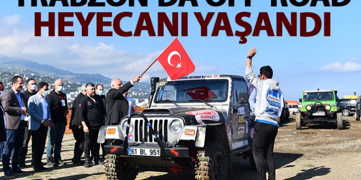 Trabzon’da Off-Road heyecanı yaşandı