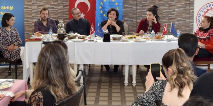 Trabzon AB Bilgi Merkezi, öğrenci kulüpleri ile kadın girişimcileri buluşturdu