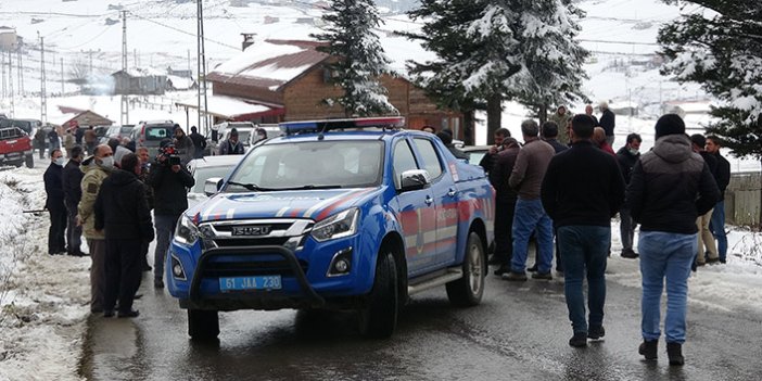 Trabzon'da karla kaplı Barma Yaylası’nda yıkım gerginliği