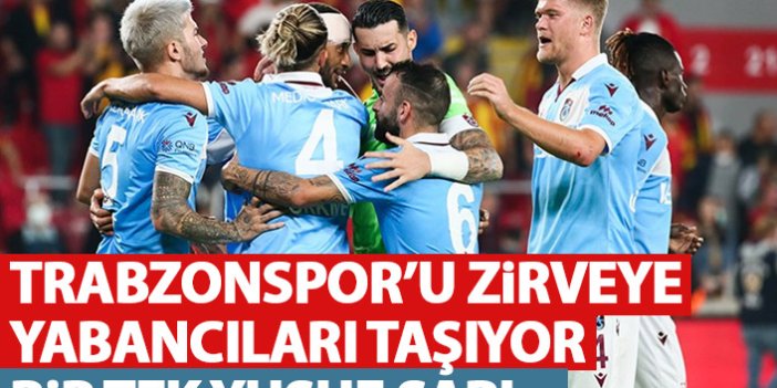 Trabzonspor'u yabancıları sırtlıyor! Bir tek Yusuf Sarı...