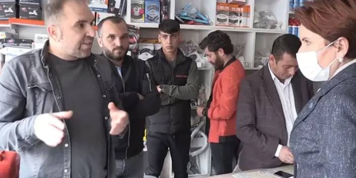 Akşener'e "Burası Kürdistan" diyen kişi gözaltına alındı
