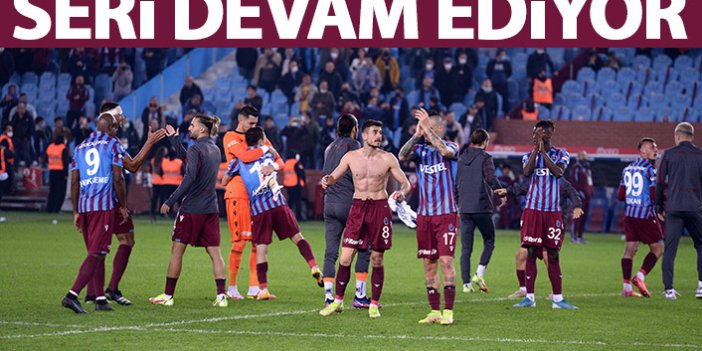 Trabzonspor namağlup serisini sürdürdü