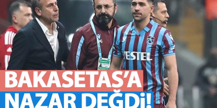 Trabzonspor'da Bakasetas'a nazar değdi!