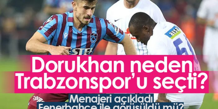 Dorukhan Toköz'ün menajeri açıkladı: Trabzonspor'u neden seçti?
