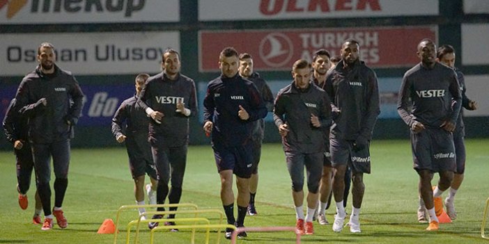 Trabzonspor Gaziantep FK'ya hazırlanıyor