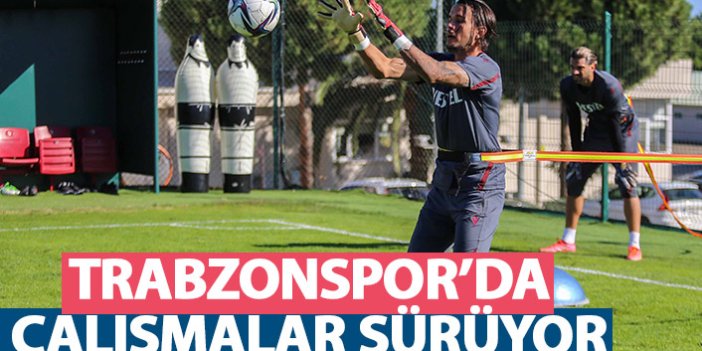 Trabzonspor'da Milli arada da çalışmalar devam ediyor!