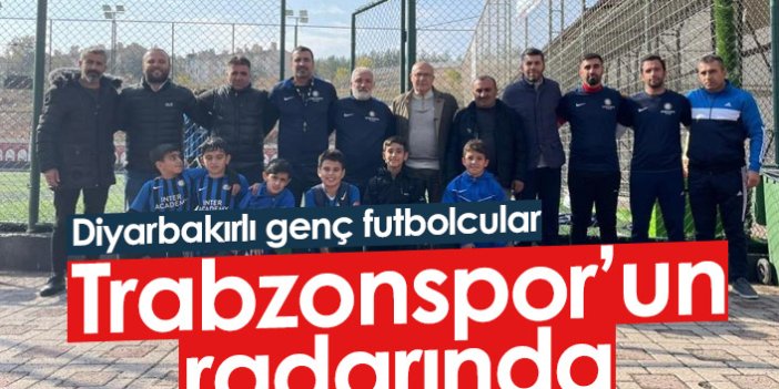 Trabzonspor Diyarbakırlı gençleri radara aldı