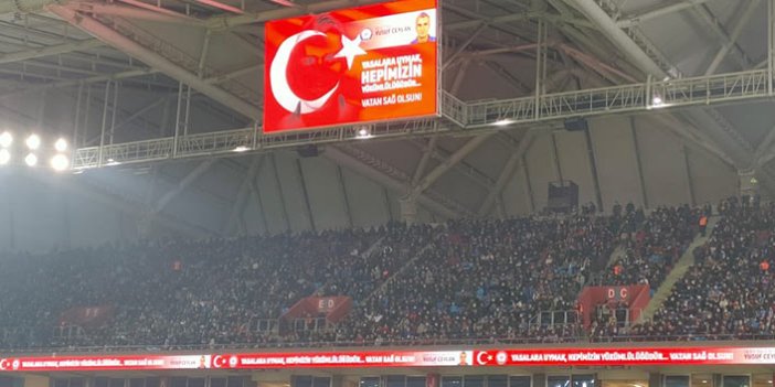 Trabzon şehidini unutmadı