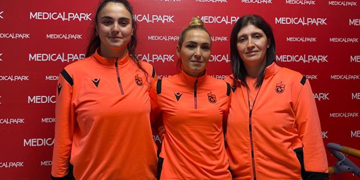 Trabzonspor'da kadın antrenörler sağlık kontrolünden geçti
