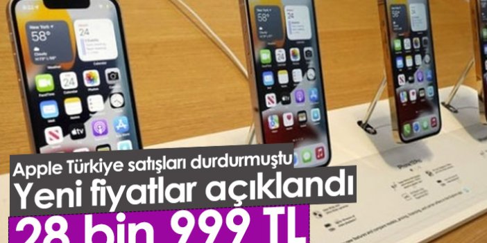 Apple Türkiye yeni iPhone fiyatlarını açıkladı! Fena uçtular...