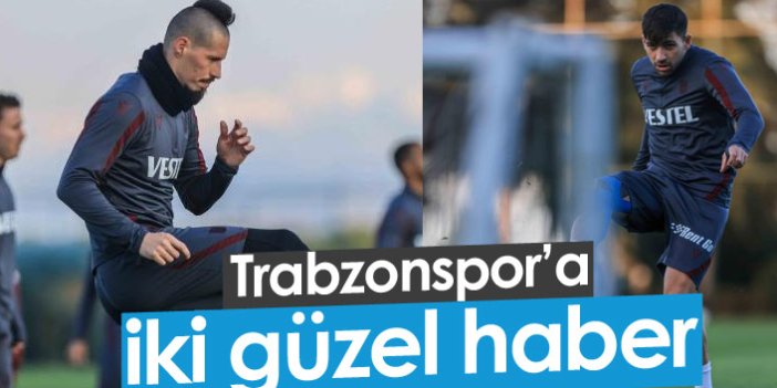 Trabzonspor'a Bakasetas ve Hamsik'ten güzel haber