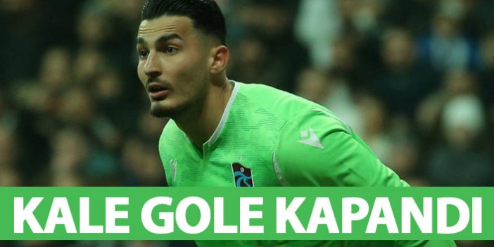Trabzonspor kaleyi gole kapattı