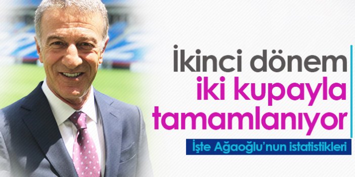 Ahmet Ağaoğlu'nun ikinci dönemi iki kupayla tamamlanıyor